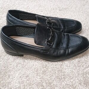 Robert David Black Loafer mens Shoe 055266 MINT Size 8